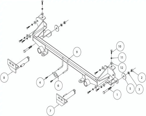 ROADMASTER 521567-4 MTG BRKT EZ4 010512