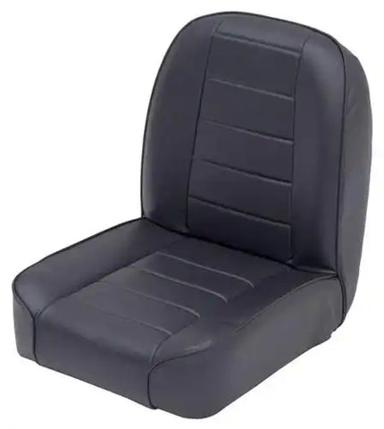 Smittybilt 44801 - Seat Front Low Back Bucket Vinyl Black