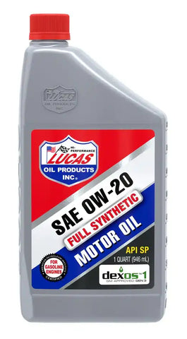 LUCAS OIL 10564 SYNTHETC SAE 0W20 MTR OIL