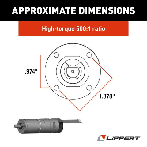MOTOR  IN-WALL; HIGH TORQ