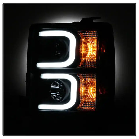 Spyder Automotive 5079473 Headlight Assembly Signature Series Projector Beam With L