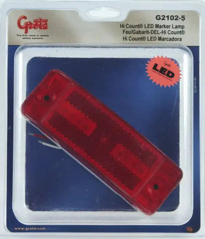 CLR/MKR LAMP  RED   HI CO