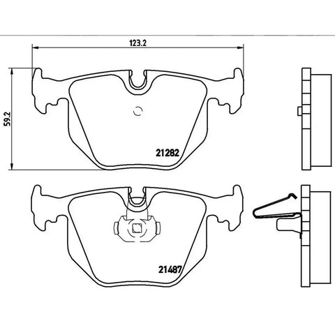 DISC BRAKE PAD SET