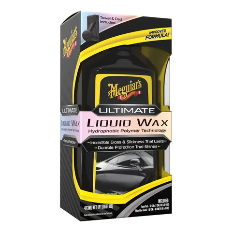 MEGUIARS WAX G210516 LIQUID WAX; SYNTHETIC; 16 OUNCE
