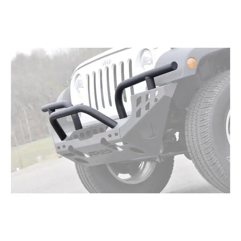 Aries 2081250 Bull Bar TrailChaser  Textured Powder Coated Black Steel Round De