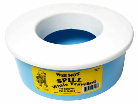 SPILL PROOF PET DISH