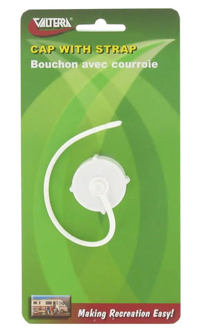 HOSE CAP/STR 3/4'WHT 1/CD