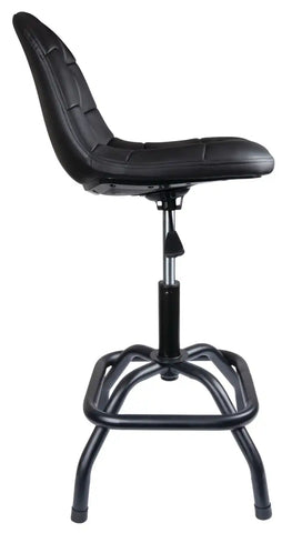 HIGH BACK PNEUMATIC SHOP STOOL