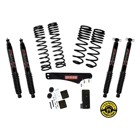 Skyjacker JK25BPBLT - 2-2.5in. JK 4DR LT BLACK MAX