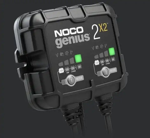 4A 2-BANK BATTERY CHARGER