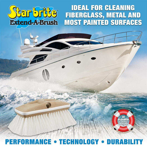 COARSE DLX BRUSH WHITE 8'
