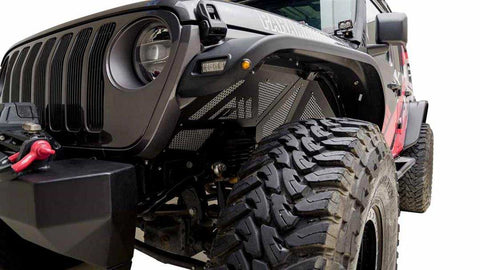 Paramount Automotive 81-21200 - 2018-2023 Jeep Wrangler JL & Gladiator JT Jeep Inner Fender Kit