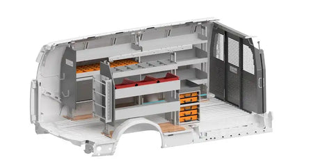 ROLACASE RSLLREL- CH155 VAN SHELVING ELECTRICAL BIN PACKAGE
