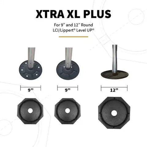 SNAPPAD XTR12SP4 SNAPPAD XTRA XL PLUS - 4 PACK