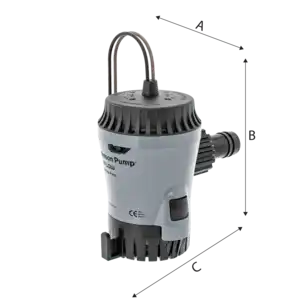 JOHNSON PUMP 10-13635-01 AQUA VOID ULTIMA COMBO 500GPH 12V