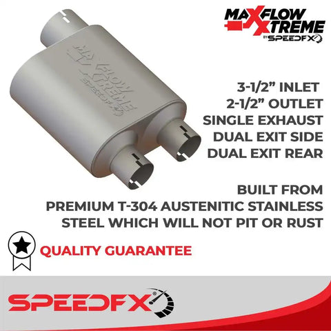 CAT-BACK EXHAUST SYSTEM SILVERADO