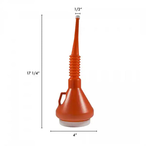 1 1/2 QT CLN FUNL RED