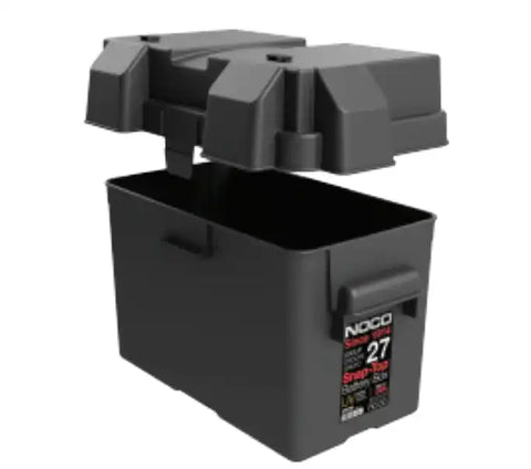 GROUP 27 BATTERY BOX BLAC