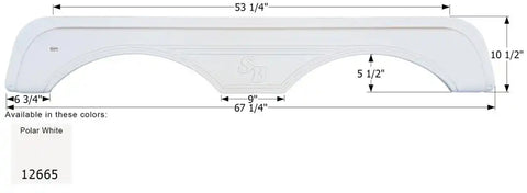 ICON 12665 FENDER SKIRT TANDEM SUNNYBROOK F