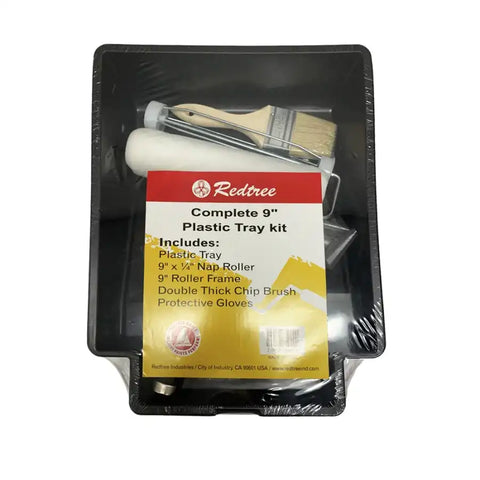 REDTREE IND 35022 9' DELUXE BOTTOM PAINT SET W/PLASTI