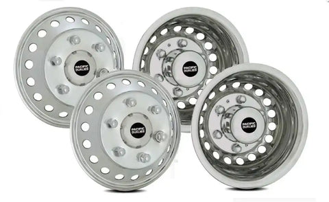 PACIFIC DUAL 44-1608A 16' 6 LUG SNAP ON DESIGN WHL SMLTR