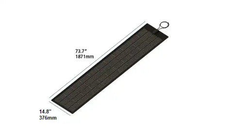 110W SOLAR MAX FLEX SLIM PANEL