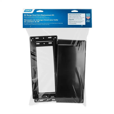 CAMCO 42493 RV RANGE HOOD VENT REPLACEMENT  BLK