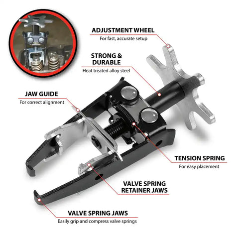 PERFORM TOOL W84001 VALVE SPRING CMPRSSR