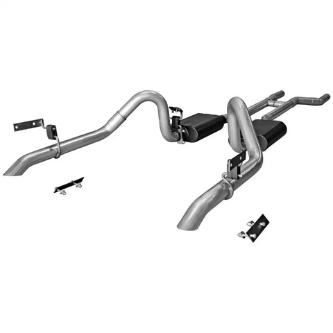 Flowmaster 17282 Exhaust System Kit American Thunder  Header Back System Aluminize
