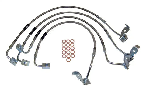 CROWN AUTO RT31029 STAINLESS STEEL BRAKE HOS