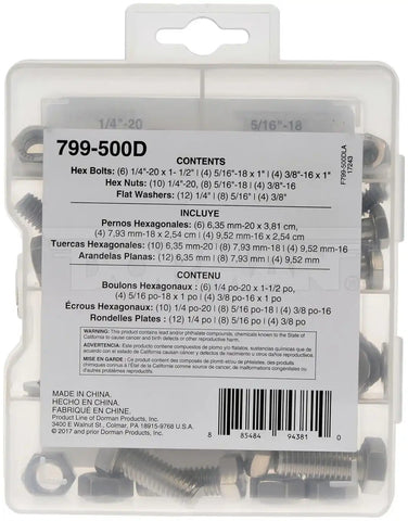 DORMAN 799-500D STAINLESS STEEL VP