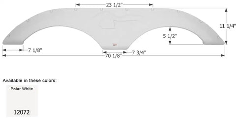 ICON 12072 FENDER SKIRT