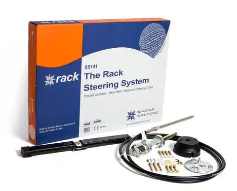 SEASTAR SS14113 STEERING KIT BACK MOUNT RACK SING