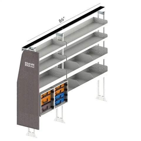 ROLACASE RSMRSSP-DR VAN SHELVING SERVICE BIN PACKAGE
