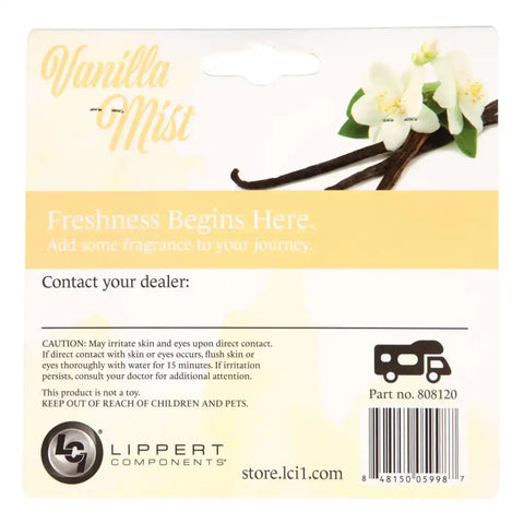 RV AIR FRESHENER - VANILLA MIST (MO