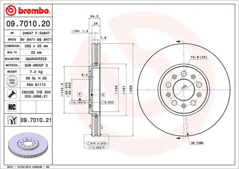 DISC BRAKE ROTOR