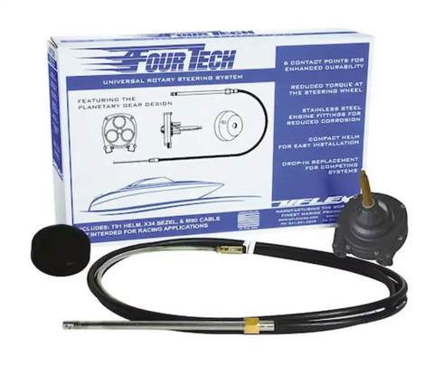 UFLEX USA FOURTECHBLK10 10' BLACK MACH ROTARY SYSTEM