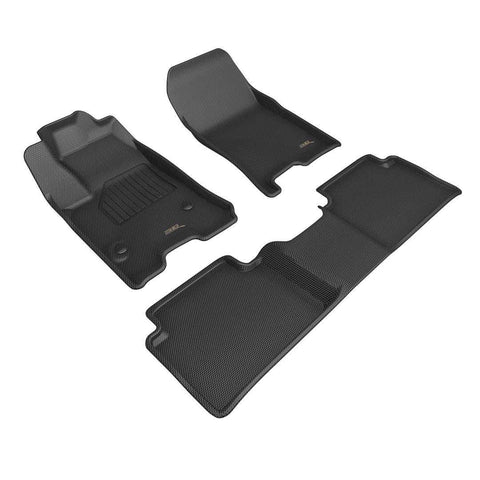 3D MATS/U-AC L1GM03301509 GMC CANYON CREW CAB 2023 KAGU BLACK