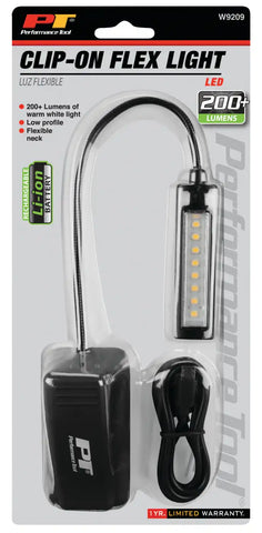 LI-ION LED CLIP FLEX LIGHT