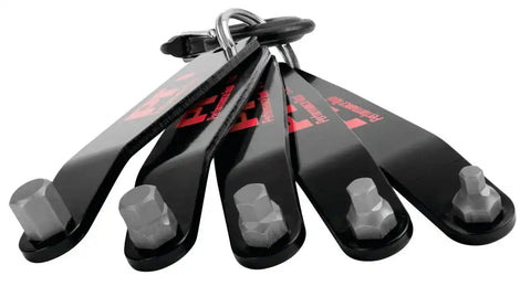 5-PC LOW PROFILE SAE HEX KEY SET