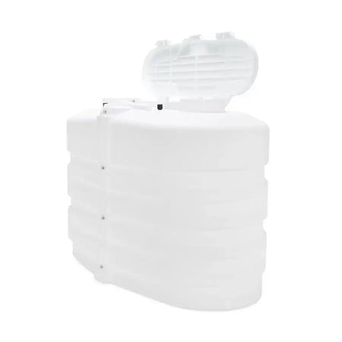 Camco 50503 Propane Tank Cover For Dual 20 Pound Tanks While Mounted Protection Fro