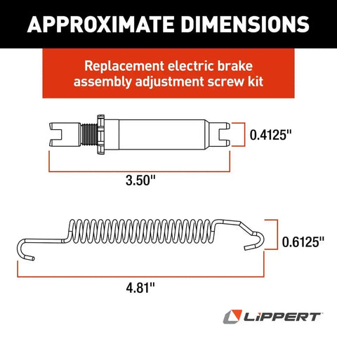 ADJUSTER SCREW AND SPRING