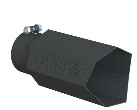 LUCKY 7 EXHAUST TIP; 2.5 IN. INLET/