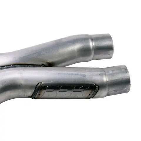 BBK Performance Parts 16431 2005-2010 FORD MUSTANG V6 2-3/4 SHORT MID X PIPE WITH CATALYTIC CONVERTERS