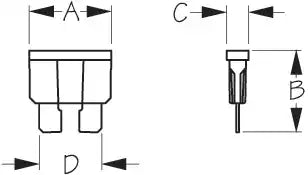 SEA DOG 445190-1 ATO FUSE - MIXED KIT