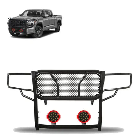 BLACK HORSE RU-TOTU22-B-PLR RUGGED HEAVY DUTY GRILLE GUARD KIT