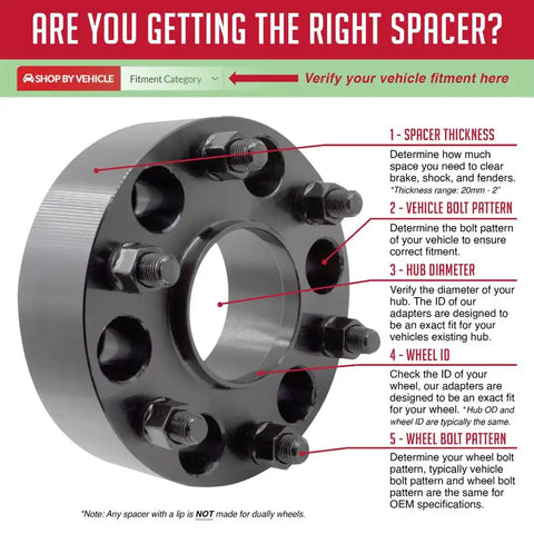 WHL ADPTR 6/135MM-6/135MM 2'HUB CEN