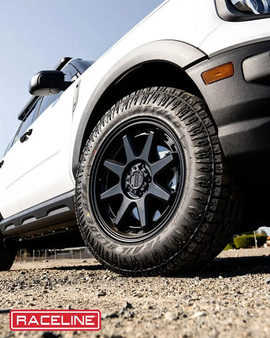 RACELINE 947B-21050-19 SCOUT SATIN BLACK 20X10 5X127 -19M