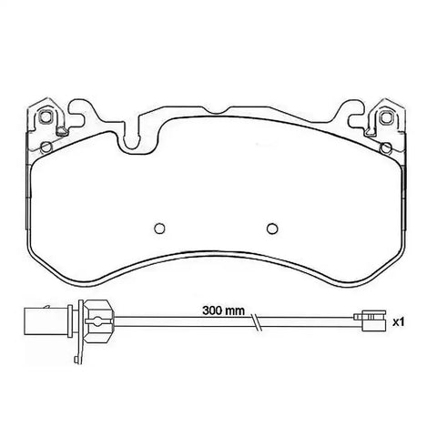 DISC BRAKE PAD SET