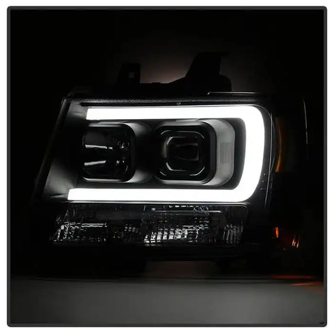 Spyder Automotive 5082565 Headlight Assembly Version 2 Halogen Bulb Projector Beam